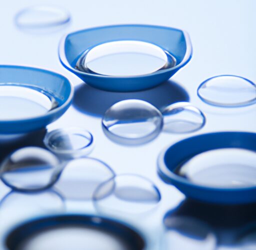 Contact lenses for customer service and support roles