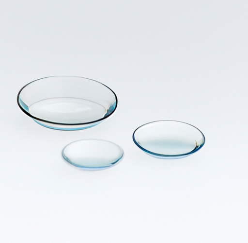 Can contact lenses cause blurred vision?