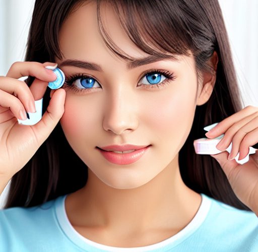 Clean Contact Lenses
