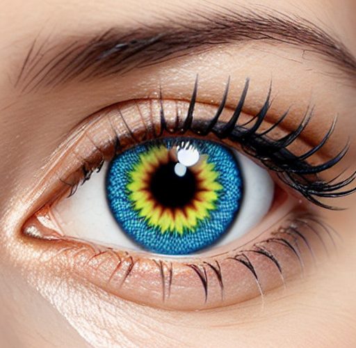 Colored and Patterned Contact Lenses